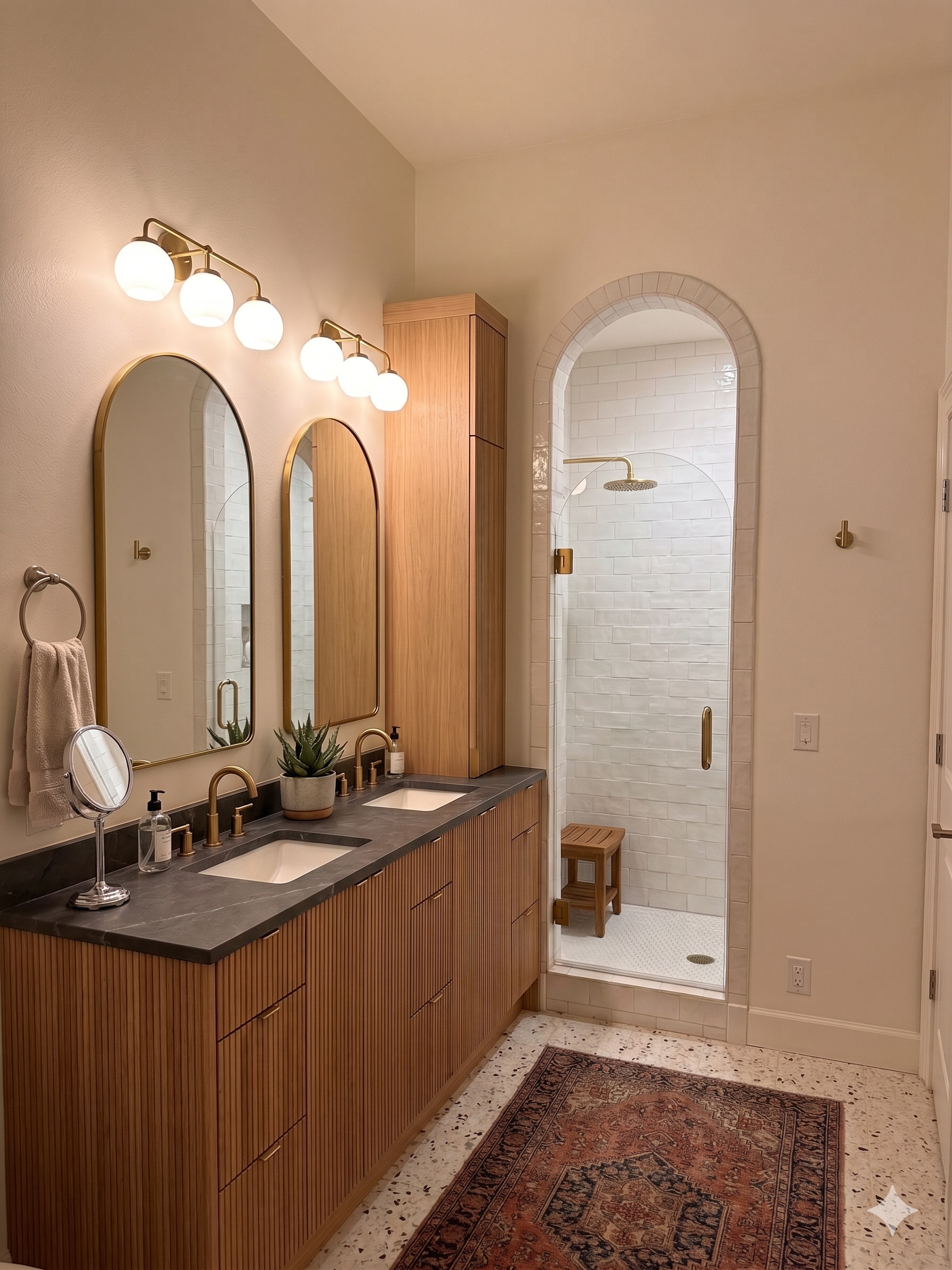 Bathroom remodel concept